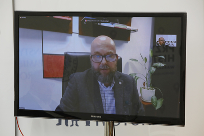 Dr Paweł Perzyna. Fot. Piotr Życiński (IPN)