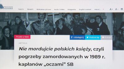„Przystanek Historia” w TVP Historia, odc. 28: „Pamiętamy o bohaterach” – 28 stycznia 2021