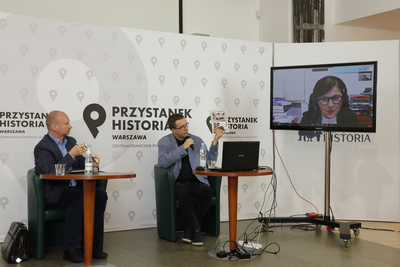 Spotkanie online „Początki systemu komunistycznego w Polsce” z cyklu „Historia zza kulis” – 26 stycznia 2021, Fot. Piotr Życieński (IPN)