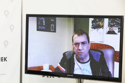 Maciej Wojciechowski, dyrektor TVP Katowice – 6 lutego 2021. Fot. Piotr Życieński (IPN)