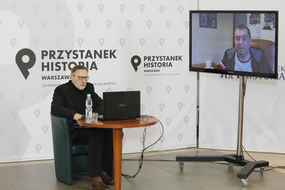 Dyskusja z cyklu „Śląsk od morza do morza” – 6 lutego 2021. Fot. Piotr Życieński (IPN)