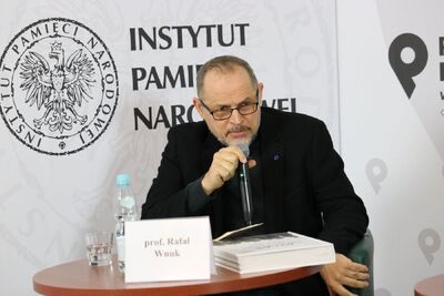 Dyskusja o „Atlasie polskiego podziemia niepodległościowego 1944–1956” – 1 marca 2021. Fot. Aleksandra Wierzchowska (IPN)