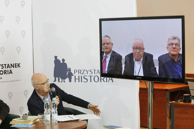 Spotkanie poświęcone historii Liberalno-Demokratycznej Partii „Niepodległość” – 5 marca 2021. Fot. Piotr Życieński