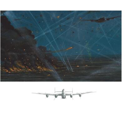 Strona z albumu „Walki powietrzne w obrazach”