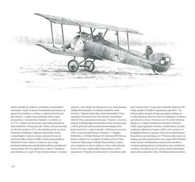 Strona z albumu „Walki powietrzne w obrazach”