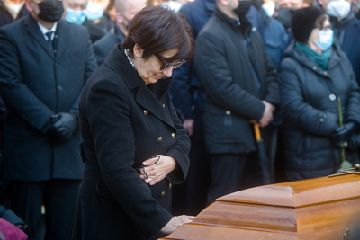 Elżbieta Bogucka, wdowa po Janie Lityńskim. Fot. Sławek Kasper (IPN)