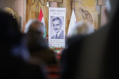 Msza św. w intencji beatyfikacji sługi Bożego Jánosa Esterházyego – Warszawa, 14 marca 2021. Fot. Sławek Kasper (IPN)