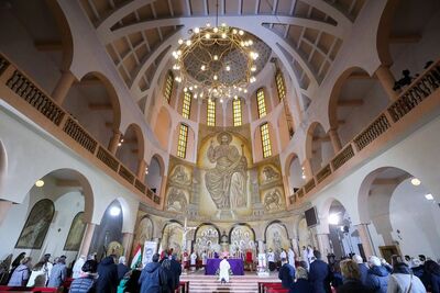 Msza św. w intencji beatyfikacji sługi Bożego Jánosa Esterházyego – Warszawa, 14 marca 2021. Fot. Sławek Kasper (IPN)