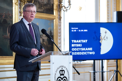 Prof. Wojciech Fałkowski, dyrektor Zamku Królewskiego w Warszawie – 15 marca 2021. Fot. Sławek Kasper (IPN)