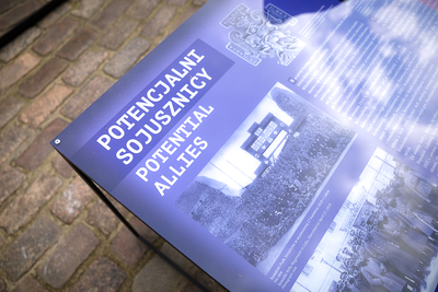 Otwarcie wystawy IPN „Gorzki pokój. Traktat ryski 1921 r.” – Zamek Królewski w Warszawie, 15 marca 2021. Fot. Sławek Kasper (IPN)