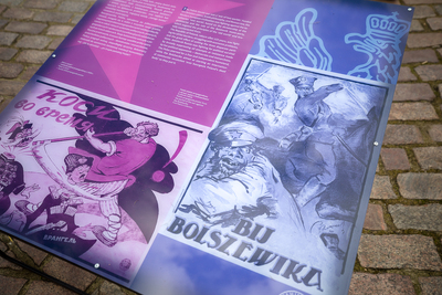 Otwarcie wystawy IPN „Gorzki pokój. Traktat ryski 1921 r.” – Zamek Królewski w Warszawie, 15 marca 2021. Fot. Sławek Kasper (IPN)