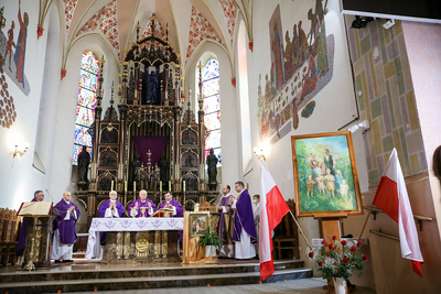 Uroczystości Narodowego Dnia Pamięci Polaków ratujących Żydów pod okupacją niemiecką – Markowa, 24 marca 2021. Fot. Sławek Kasper (IPN)