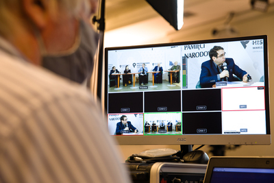 Debata wokół najnowszego periodyku Instytutu Pamięci Narodowej „Polish-Jewish Studies”. Fot. Sławek Kasper (IPN)