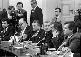 Uczestnicy obrad Okrągłego Stołu