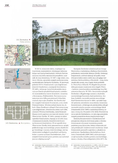 Strona z albumu „Kresowe rezydencje. Zamki, pałace i dwory na dawnych ziemiach wschodnich II RP”, t. 2: „Województwo nowogródzkie”