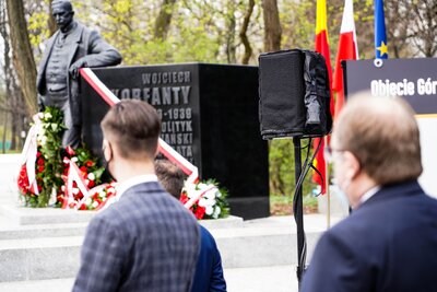 148. rocznica urodzin Wojciecha Korfantego – Warszawa, 20 kwietnia 2021 fot. MN/BUWiM