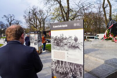 148. rocznica urodzin Wojciecha Korfantego – Warszawa, 20 kwietnia 2021 fot. MN/BUWiM