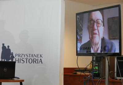 Prof. Włodzimierz Suleja (IPN/UWr) podczas spotkania „Polacy w walkach o niepodległość i granice państwa polskiego 1914–1922” – 21 kwietnia 2021. Fot. Piotr Życieński (IPN)