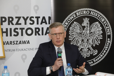 Dr hab. Sławomir Cenckiewicz. Fot. Piotr Życieński (IPN)