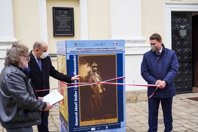 "Honorowy Obywatel Warszawy – Gen. Józef Haller – Współtwórca Niepodległej" – Warszawa, 24 kwietnia 2021 fot. MN/BUWiM