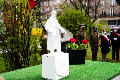 "Honorowy Obywatel Warszawy – Gen. Józef Haller – Współtwórca Niepodległej" – Warszawa, 24 kwietnia 2021 fot. MN/BUWiM