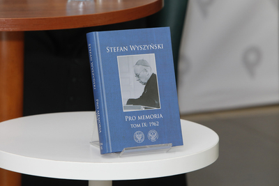 Dyskusja o książce „Stefan Wyszyński, Pro memoria, t. 9: 1962” – 28 kwietnia 2021. Fot. Piotr Życieński (IPN)