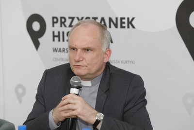 Ks. dr hab. Dominik Zamiatała. Fot. Piotr Życieński (IPN)