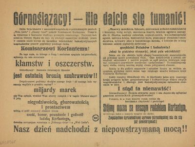 „Przystanek Historia” w TVP Historia, odc. 35: „Krew za polski Śląsk – Powstania Śląskie” – 6 maja 2021
