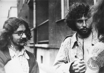 Stanisław Pyjas i Bronisław Wildstein (Archiwum IPN)