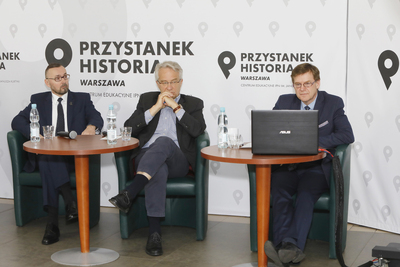Panel dyskusyjny „Generał Władysław Anders. Żołnierz i polityk” – Warszawa, 13 maja 2021. Fot. Piotr Życieński (IPN)