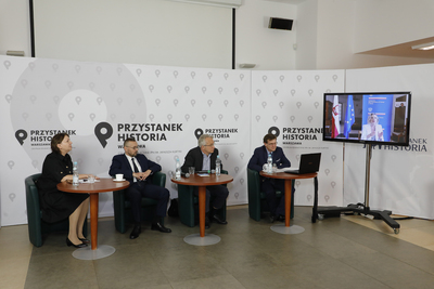 Panel dyskusyjny „Generał Władysław Anders. Żołnierz i polityk” – Warszawa, 13 maja 2021. Fot. Piotr Życieński (IPN)