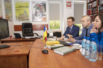 Webinarium na temat polsko-ukraińskiej współpracy archiwalnej – 14 maja 2021. Fot. IPN