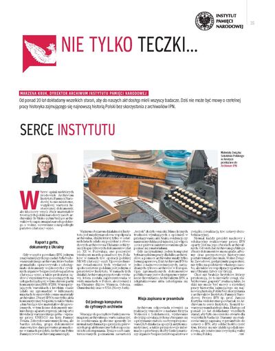 Nie tylko teczki – dodatek historyczny IPN do „Rzeczpospolitej” z 15–16 maja 2021
