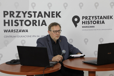 Jędrzej Lipski. Fot. Piotr Życieński (IPN)