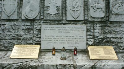 Pomnik Bitwy o Monte Cassino – Warszawa, 18 maja 2021. Fot. Sławomir Bardski (IPN)