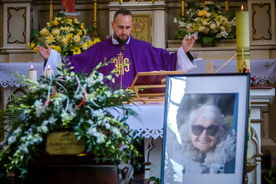 Uroczystości pogrzebowe śp. Janiny Sobiczewskiej z d. Borychowskiej – 18 maja 2021. Fot. Sławek Kasper (IPN)