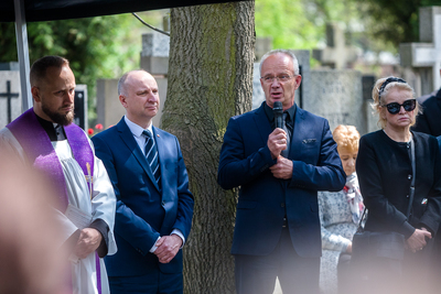 Uroczystości pogrzebowe śp. Janiny Sobiczewskiej z d. Borychowskiej – 18 maja 2021. Fot. Sławek Kasper (IPN)