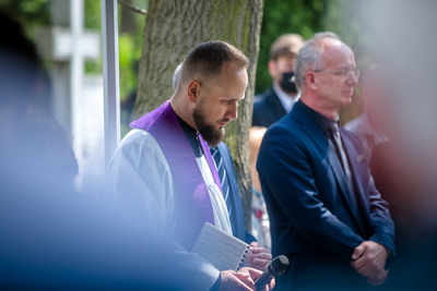 Uroczystości pogrzebowe śp. Janiny Sobiczewskiej z d. Borychowskiej – 18 maja 2021. Fot. Sławek Kasper (IPN)