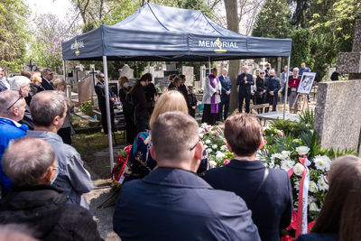 Uroczystości pogrzebowe śp. Janiny Sobiczewskiej z d. Borychowskiej – 18 maja 2021. Fot. Sławek Kasper (IPN)