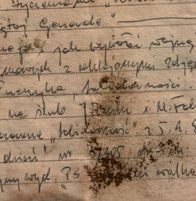 Fot. 19. AIPN Wr 18/57 t. 21, s. 41v, fragment.