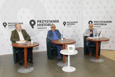 Rozmowa online „Banknoty polskiego podziemia” – 24 maja 2021. Fot. Piotr Życieński (IPN)