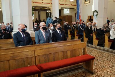 Uroczystość erygowania Sanktuarium Matki Bożej Klewańskiej, Patronki Rodzin Przybyłych z Kresów – Skwierzyna, 22 maja 2021. Fot. Jakub Wojewoda (IPN)