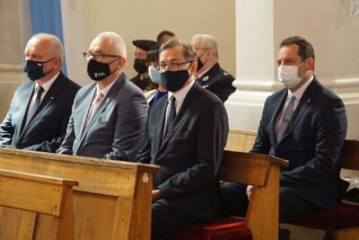 Uroczystość erygowania Sanktuarium Matki Bożej Klewańskiej, Patronki Rodzin Przybyłych z Kresów – Skwierzyna, 22 maja 2021. Fot. Jakub Wojewoda (IPN)