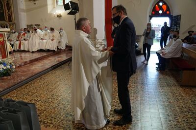 Uroczystość erygowania Sanktuarium Matki Bożej Klewańskiej, Patronki Rodzin Przybyłych z Kresów – Skwierzyna, 22 maja 2021. Fot. Jakub Wojewoda (IPN)