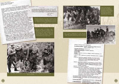 Strona z albumu „Nowogródzki Okręg AK „Nów” w fotografii”