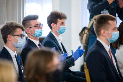 Finał XLVII Olimpiady Historycznej – Warszawa, 27 maja 2021. Fot. Sławek Kasper (IPN)