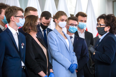 Finał XLVII Olimpiady Historycznej – Warszawa, 27 maja 2021. Fot. Sławek Kasper (IPN)