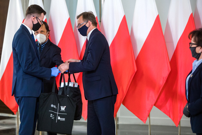 Michał Aściukiewicz, laureat nagrody specjalnej IPN – Warszawa, 27 maja 2021. Fot. Sławek Kasper (IPN)