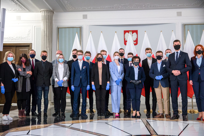 Finał XLVII Olimpiady Historycznej – Warszawa, 27 maja 2021. Fot. Sławek Kasper (IPN)