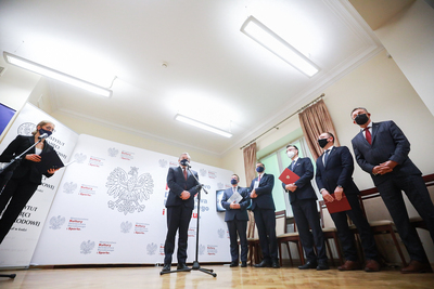 Ogłoszenie utworzenia Muzeum Dzieci Polskich – ofiar totalitaryzmu – Łódź, 31 maja 2021. Fot. Sławek Kasper (IPN)